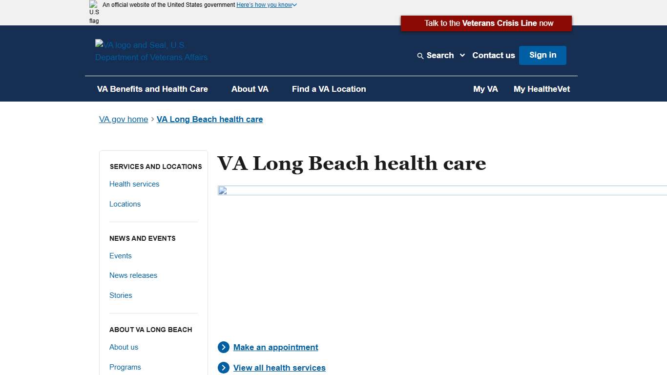 VA Long Beach Health Care Veterans Affairs